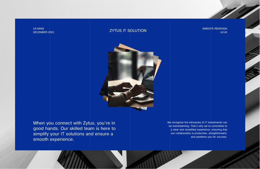 ZYTUS Website Redesign